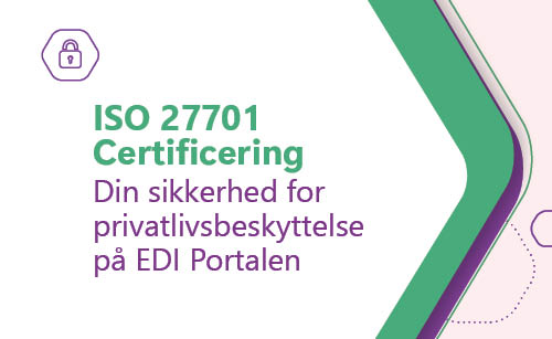 ISO 27001 og 27701 – en del af Nasure og EDI Portalen